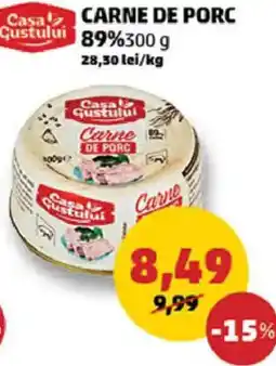 Penny Carne de porc 89% Ofertă
