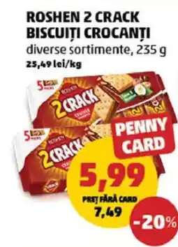 Penny Roshen 2 crack biscuiti crocanți Ofertă