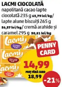 Penny Lacmi ciocolată Ofertă