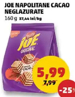 Penny Joe napolitane cacao neglazurate Ofertă