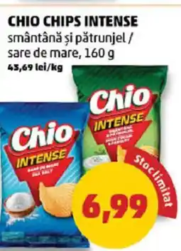 Penny Chio chips intense smântână şi pătrunjel / sare de mare Ofertă