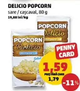 Penny Delicio popcorn sare/caşcaval Ofertă