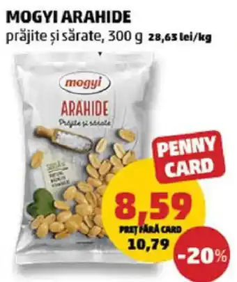 Penny Mogyi arahide prăjite și sărate Ofertă