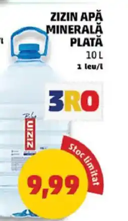 Penny Zizin apă minerală plată Ofertă