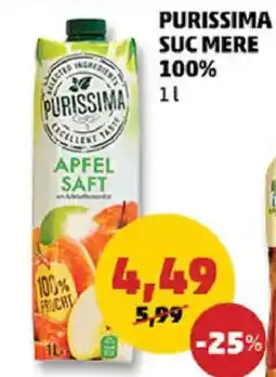 Penny Purissima suc mere 100% Ofertă