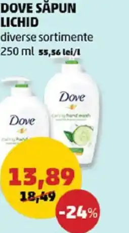 Penny Dove săpun lichid Ofertă