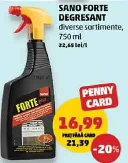 Penny Sano forte degresant Ofertă