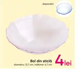 Pepco Bol din sticlă Ofertă