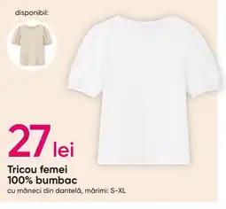 Pepco Tricou femei 100% bumbac Ofertă
