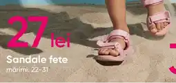 Pepco Sandale fete Ofertă