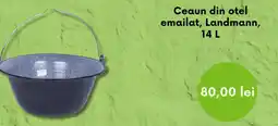 Leroy Merlin Ceaun din otel emailat, Landmann Ofertă