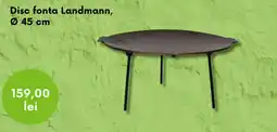 Leroy Merlin Disc fonta Landmann Ofertă