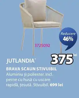 JYSK Brava scaun stivuibil Ofertă