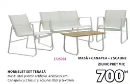 JYSK Hornslet set terasă Ofertă