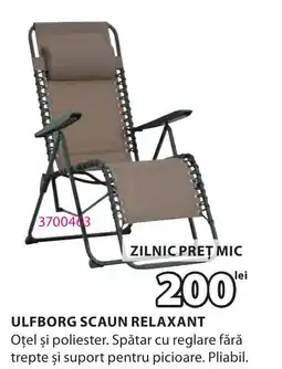 JYSK Ulfborg scaun relaxant Ofertă