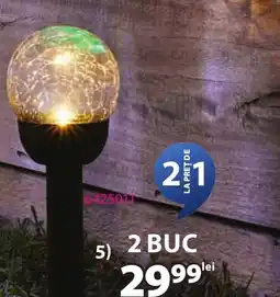 JYSK Svartand lampă solară Ofertă