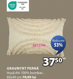 JYSK Gravmyrt pernă Ofertă