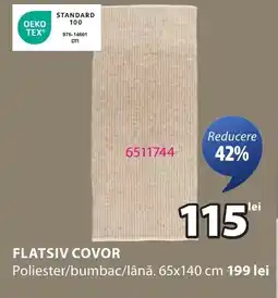 JYSK Flatsiv covor Ofertă