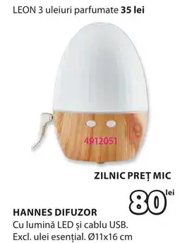 JYSK Hannes difuzor Ofertă