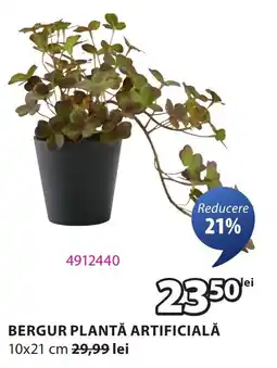JYSK Bergur plantă artificială Ofertă