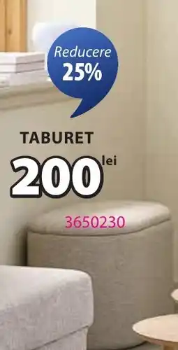 JYSK Gislev taburet Ofertă