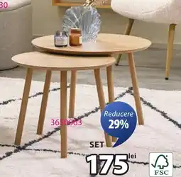 JYSK Munkebo set de mese Ofertă