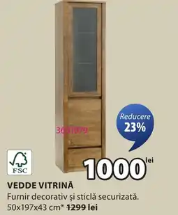 JYSK Vedde vitrină Ofertă