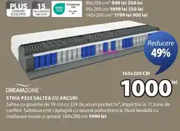 JYSK Stria ps25 saltea cu arcuri Ofertă