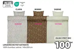 JYSK Lenjerie de pat satinată Ofertă