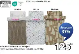 JYSK Lenjerie de pat cu cearşaf Ofertă