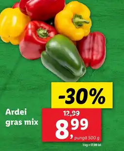 Lidl Ardei gras mix Ofertă