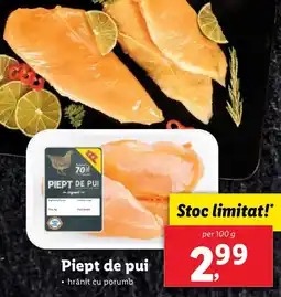 Lidl Piept de pui Ofertă