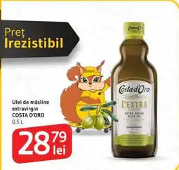 Supeco Ulei de măsline extravirgin COSTA D'ORO 0.5 L Ofertă