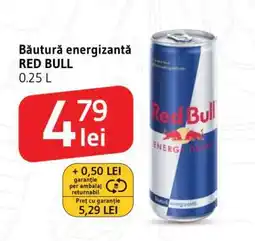 Supeco Băutură energizantă RED BULL 0.25 L Ofertă