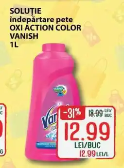 Diana Supermarket SOLUȚIE îndepărtare pete OXI ACTION COLOR VANISH 1L Ofertă