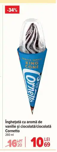 Carrefour Cornetto Înghețată Ofertă