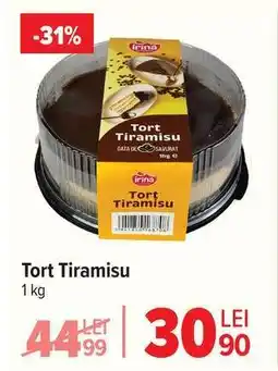 Carrefour TORT TIRAMISU Ofertă