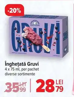 Carrefour Înghețată Gruvi Ofertă