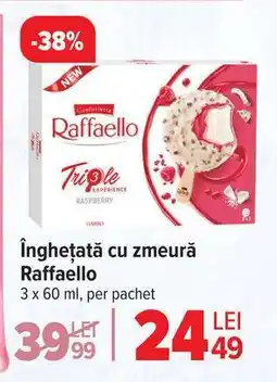 Carrefour Înghețată cu zmeură Raffaello Ofertă