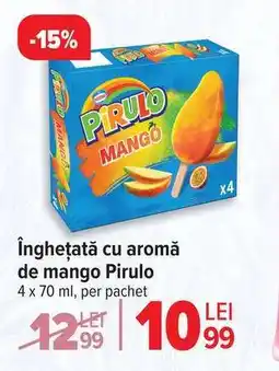 Carrefour Înghețată cu aromă de mango Pirulo Ofertă