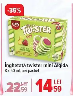Carrefour Înghețată twister mini Algida Ofertă