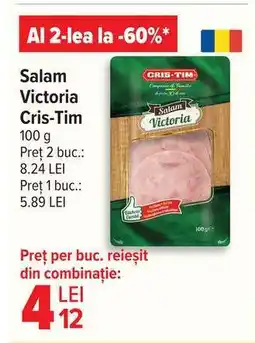 Carrefour Salam Victoria Cris-Tim Ofertă