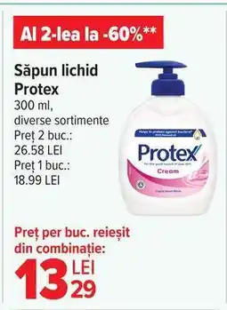 Carrefour Săpun lichid Protex Ofertă