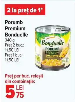 Carrefour Porumb Premium Bonduelle Ofertă