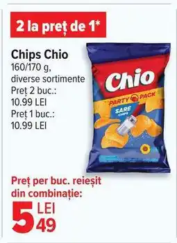 Carrefour Chips CHIO Ofertă