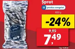Lidl Şprot Ofertă