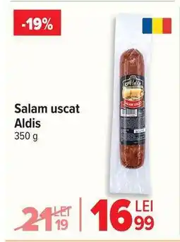 Carrefour Salam uscat Aldis Ofertă