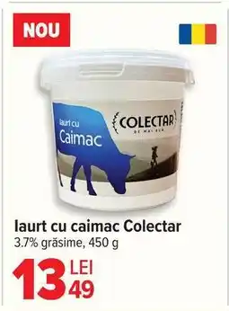 Carrefour Iaurt cu caimac Colectar Ofertă
