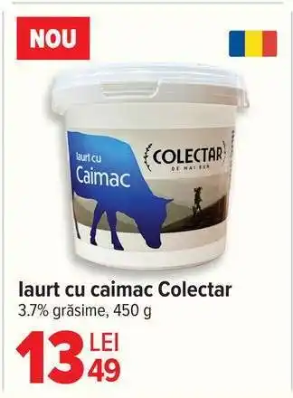 Carrefour Iaurt cu caimac Colectar Ofertă