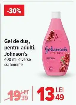 Carrefour Johnson's Vita-Rich Body Wash Ofertă